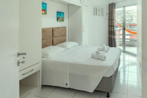 Apartamento em Condomínio Resort, 3 minutos da praia